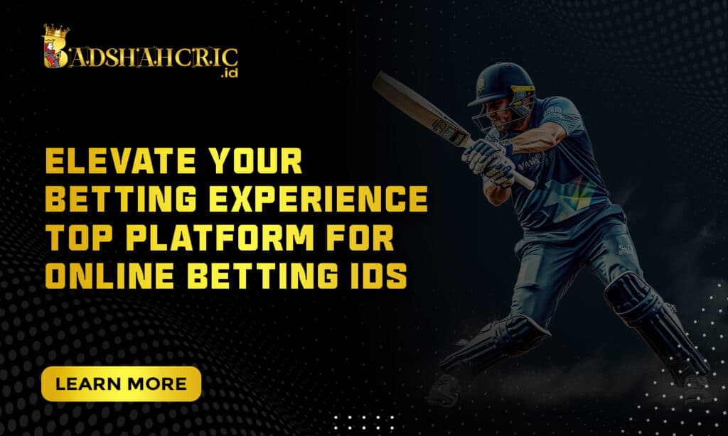 Elevate Your Betting Experience: Top Platform for Online Betting IDs